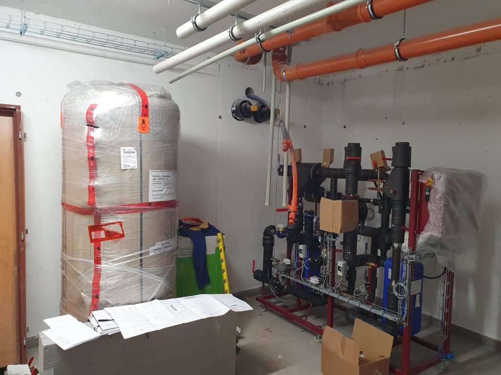 Výstavba projektu