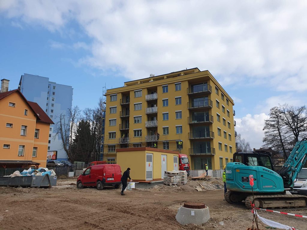 Výstavba projektu